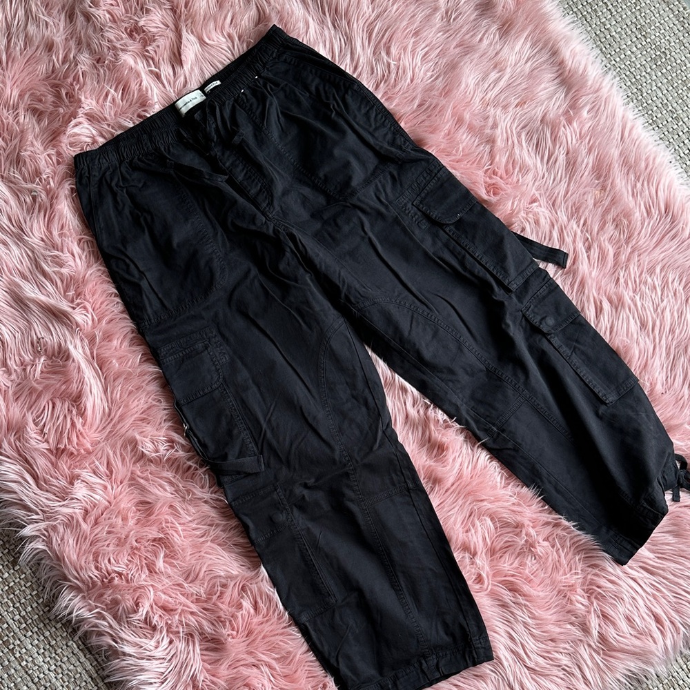 Abercrombie Black Cargo Pants